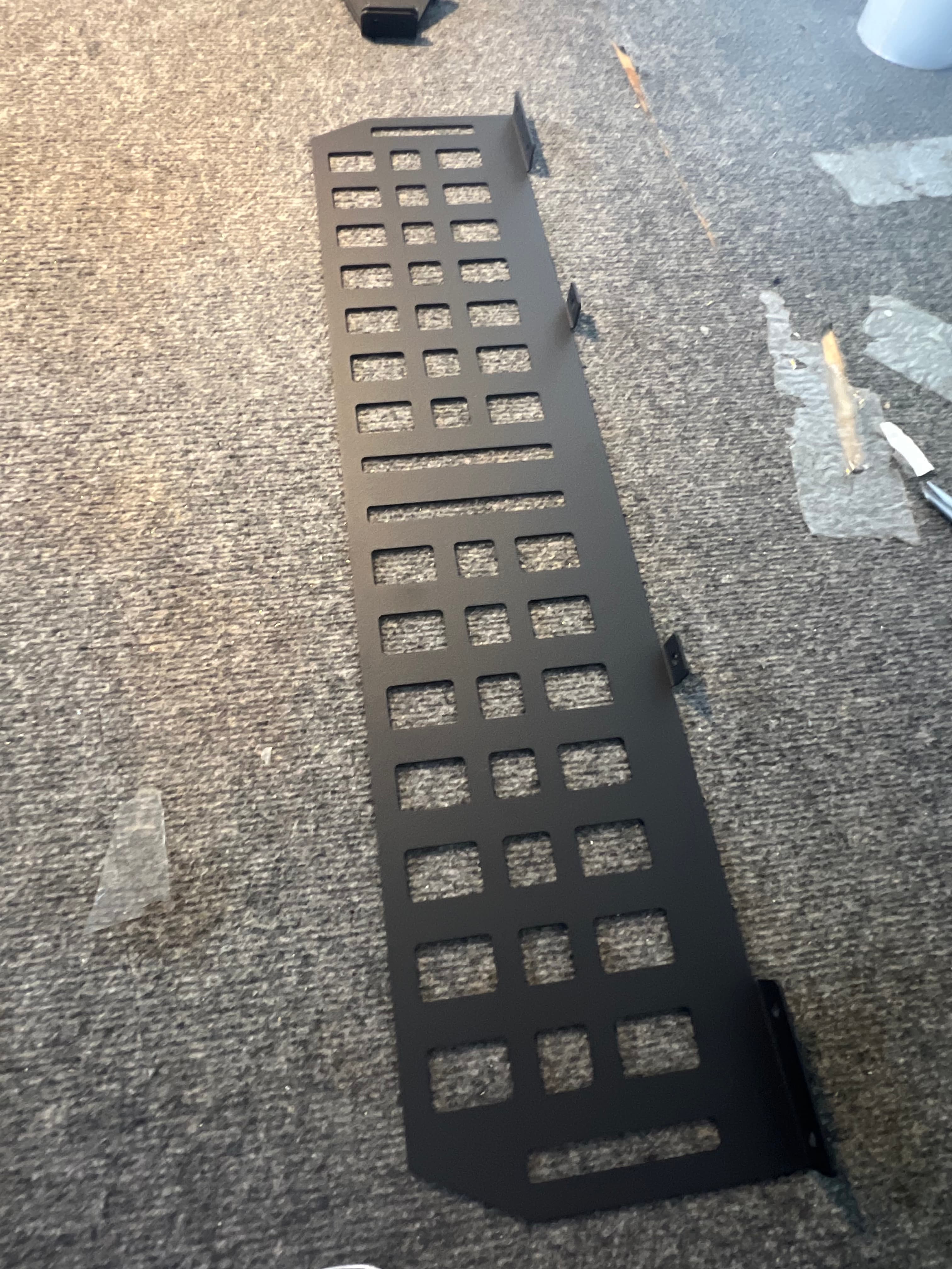 MOLLE panel attachment