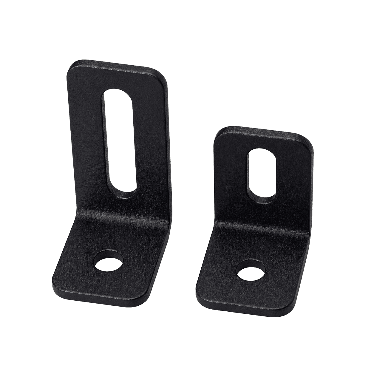 Slotted replacement brackets for weapon-mount system installation