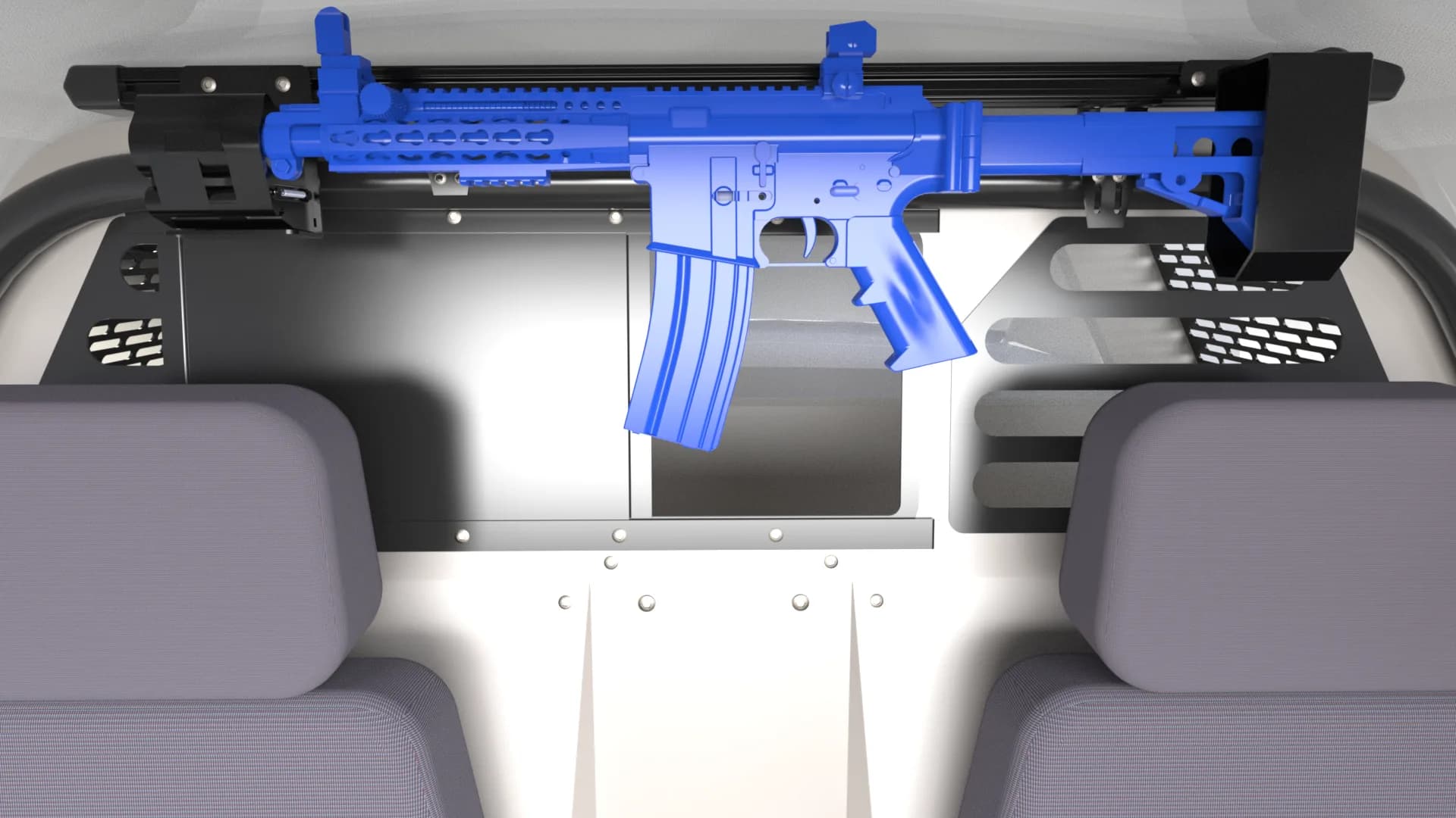 Horizontal Clasp-Lock Weapon Mount product hero